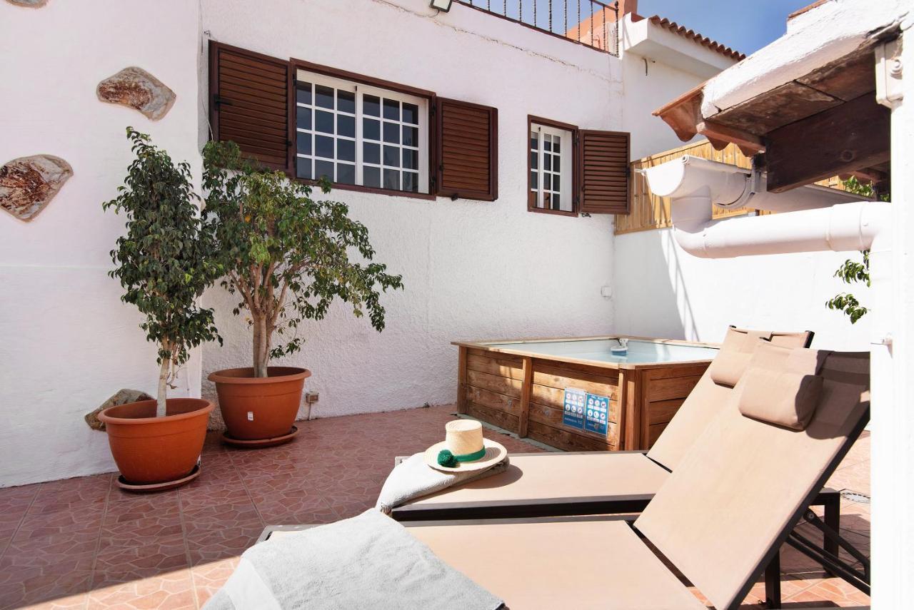 Villa Floti Con Vistas Al Mar Telde Esterno foto