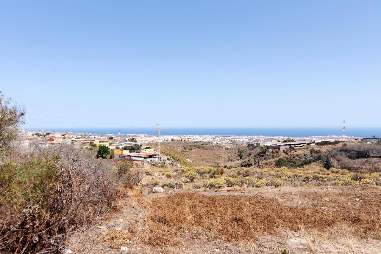 Villa Floti Con Vistas Al Mar Telde Esterno foto