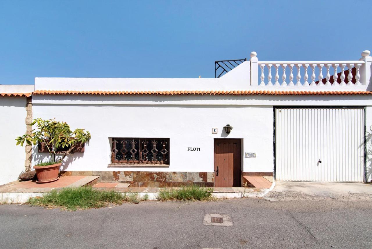 Villa Floti Con Vistas Al Mar Telde Esterno foto